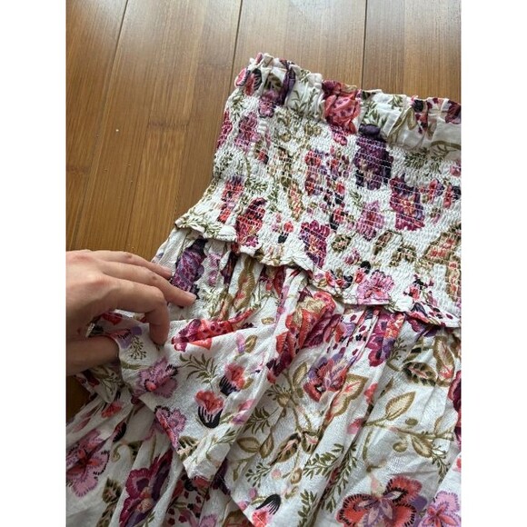 Revolve House of Harlow 1960 Floral Tiered Mini Skirt Size Large NWOT - Picture 3 of 4